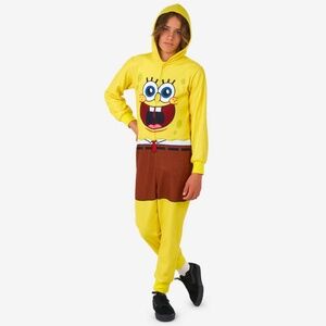 Opposuits SpongeBob SquarePants Costume Kids Onesie Size 6-8Y NEW